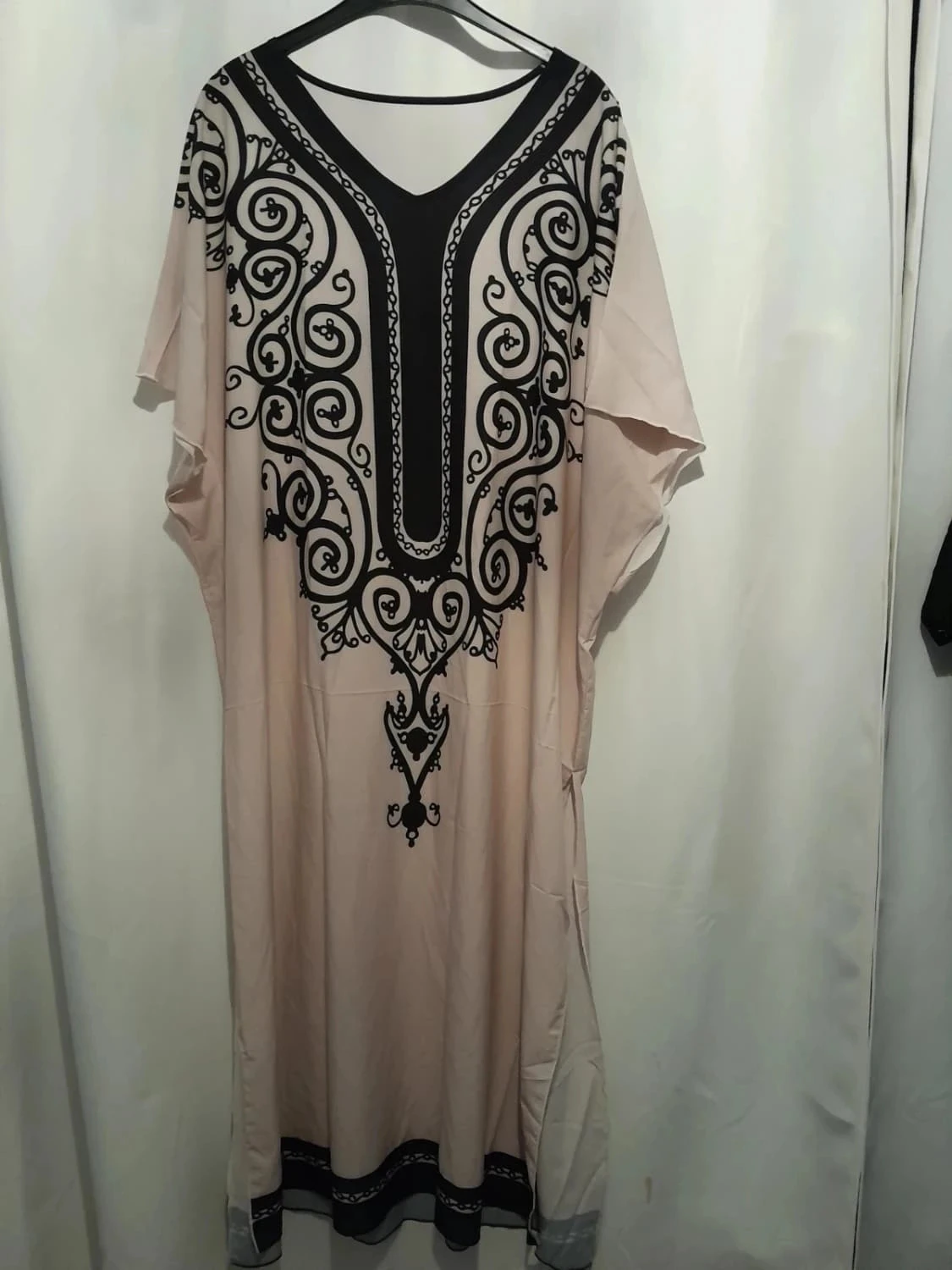 Robe Bohème, longue de style caftan, ample, convient aux tailles 52/54/56/58